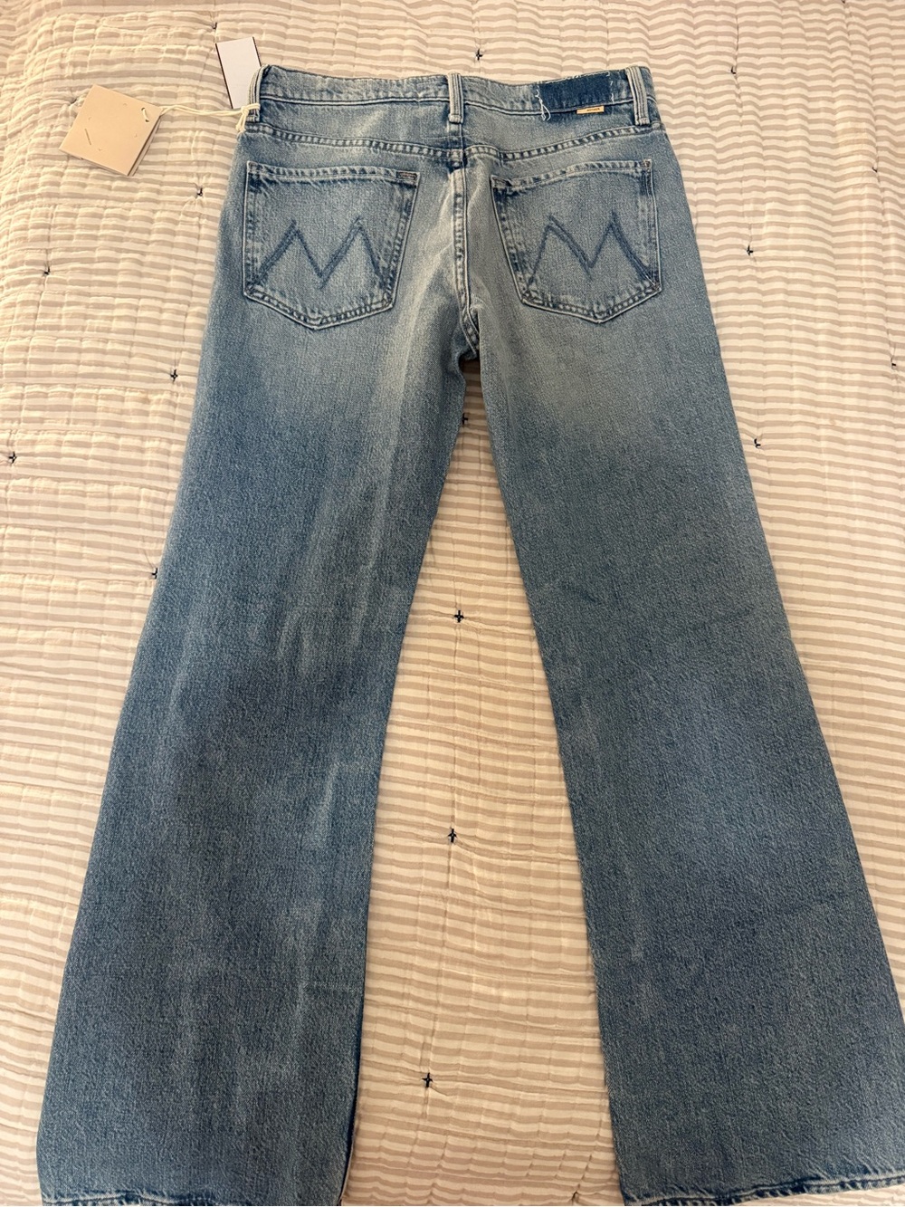 Mother Bookie Twist Sneak Jeans - Picture 2 of 4